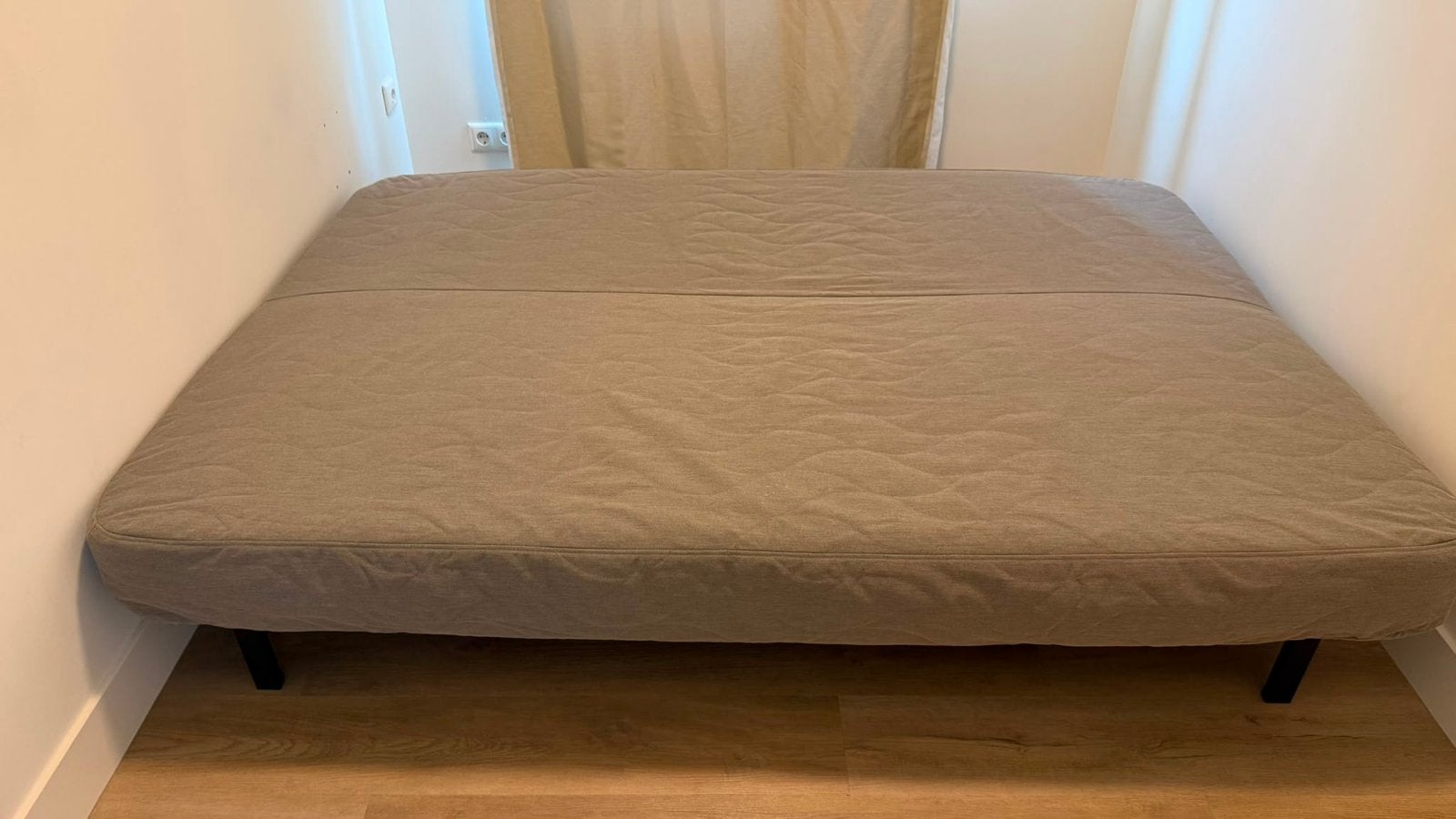 Ikea Sofa Bed 140x200, Huis en Inrichting, Slaapkamer | Slaapbanken, Ophalen, Tweepersoons, 140 cm, Zo goed als nieuw