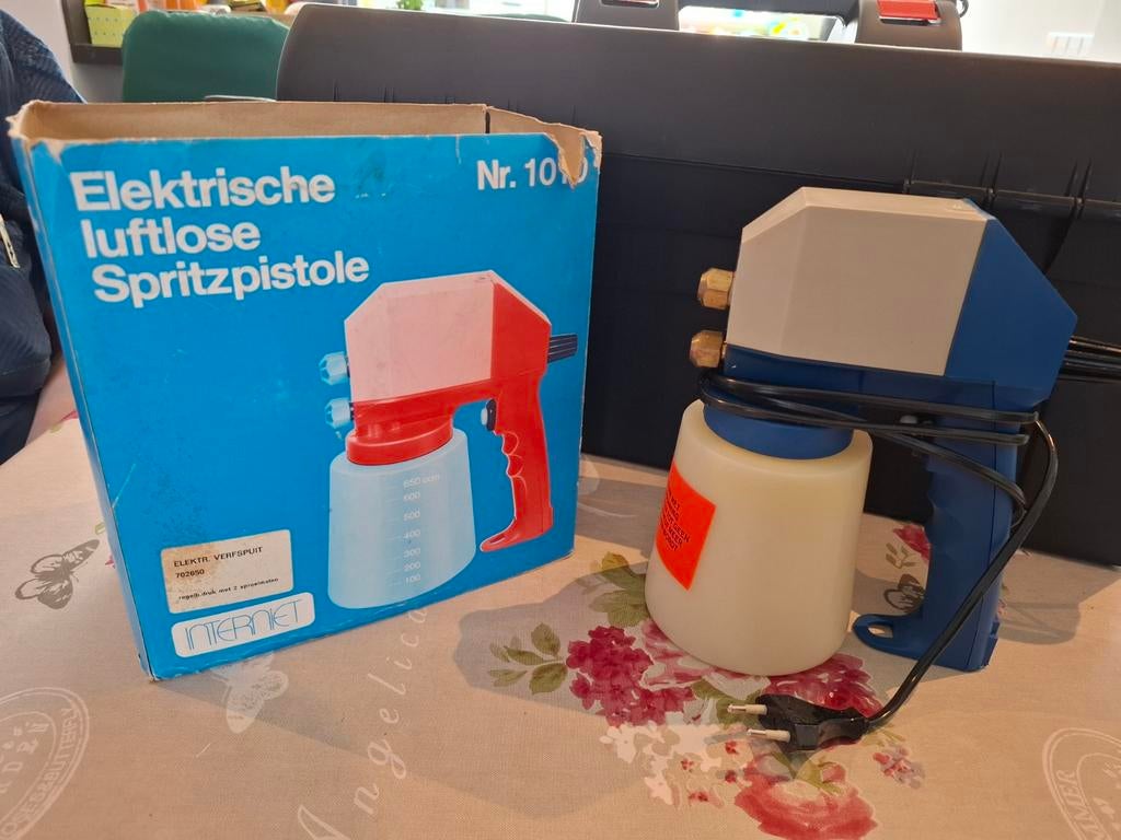 Elektrische verfspuit Strahl Master Profi HP-98, Doe-het-zelf en Verbouw, Schildersmaterialen, Ophalen of Verzenden, Gebruikt