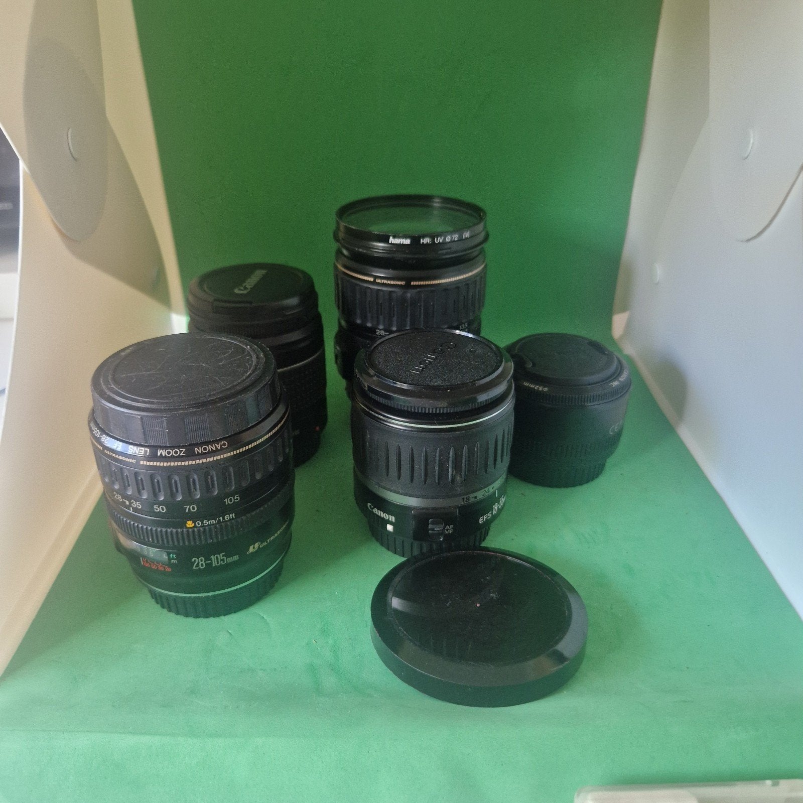 Canon EF lenzen voor digitale fotografie 5 stuks, Ophalen of Verzenden, Canon, Geen optische zoom