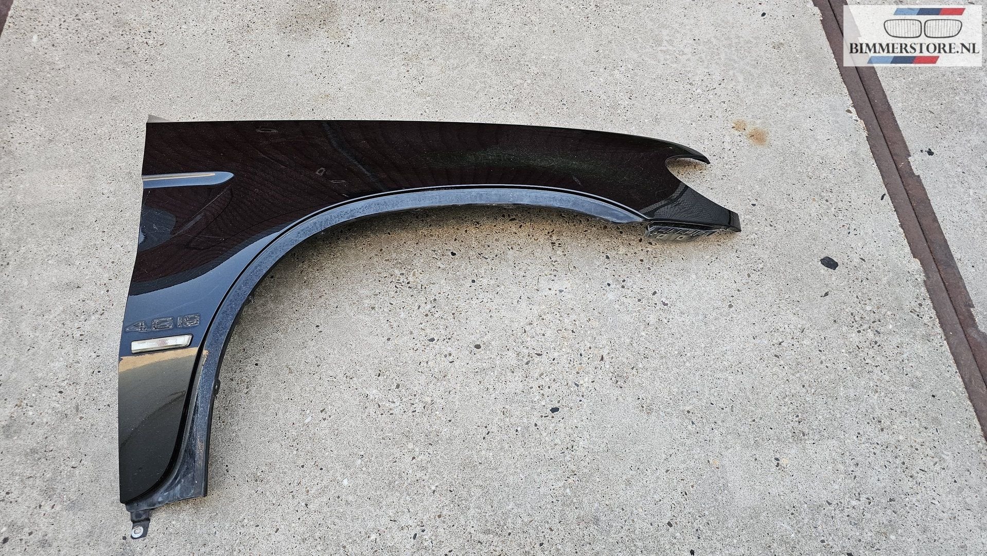 Voorscherm spatbord rechtsvoor BMW X5 serie E53 kleur 475 en, Gebruikt, -, -, Links