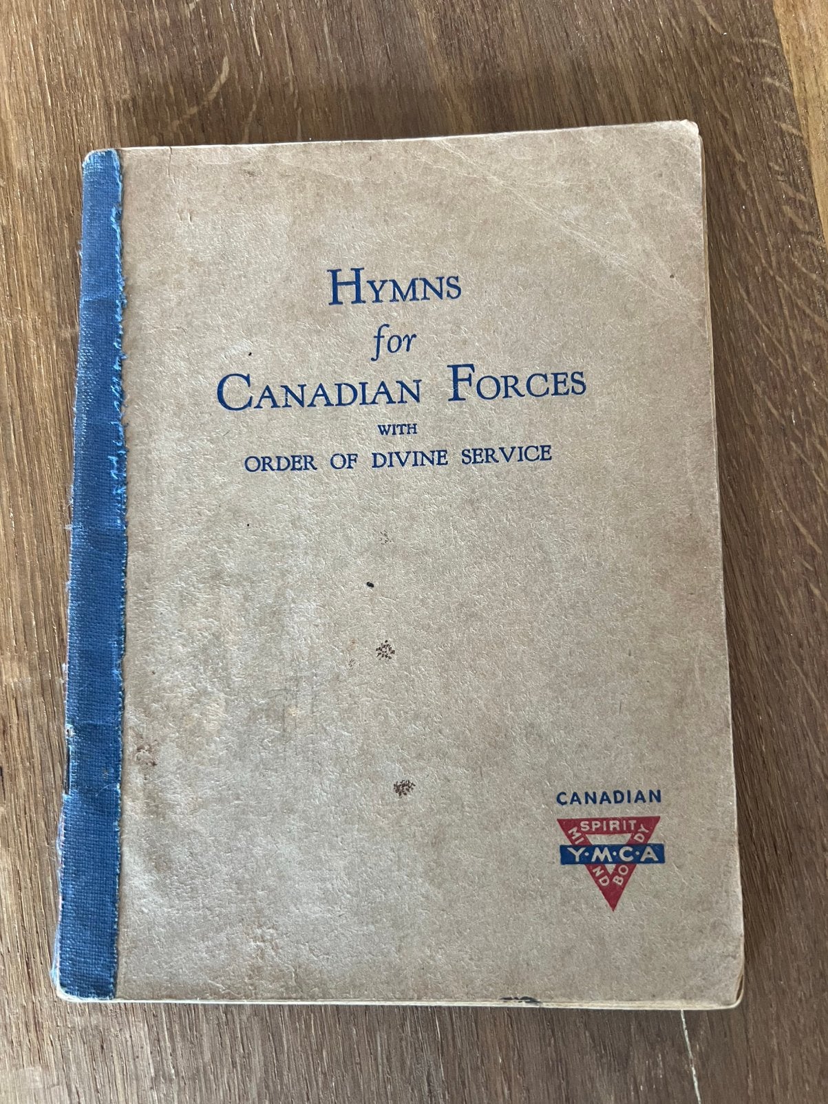 Hymns for Canadian Forces YMCA, Verzamelen, Ophalen of Verzenden, Landmacht, Engeland, Boek of Tijdschrift