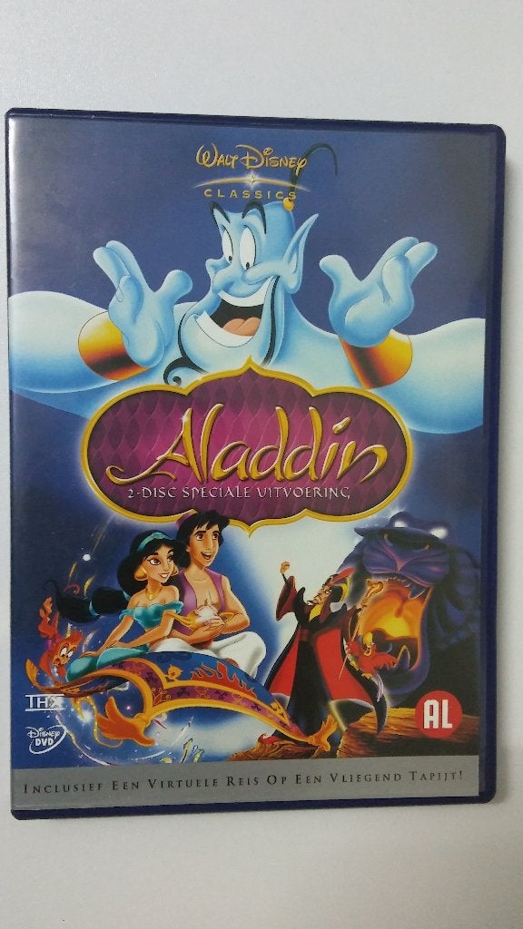 Alladin 2-disc speciale uitvoering Walt Disney tekenfilm dvd, Cd's en Dvd's, Alle leeftijden, Ophalen of Verzenden, Gebruikt, Overige soorten