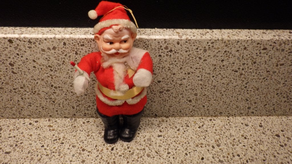 mooie oude kerstman, Ophalen of Verzenden, Gebruikt