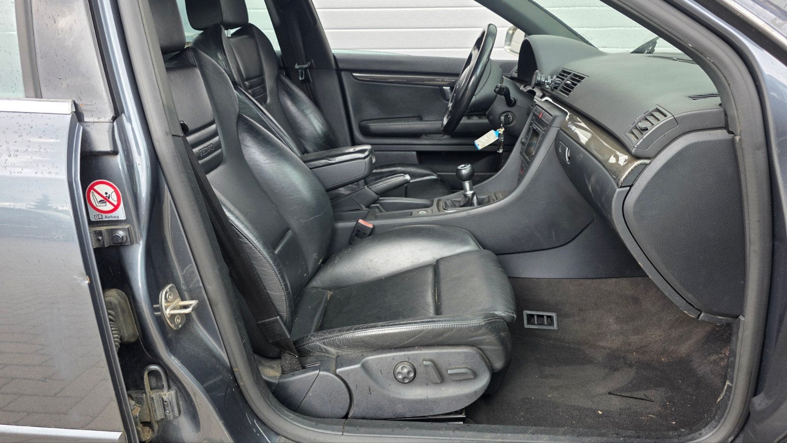 Lederen interieur Audi S4 8E/B6/B7 - Voor- en achterbank, Ophalen, Gebruikt, Audi