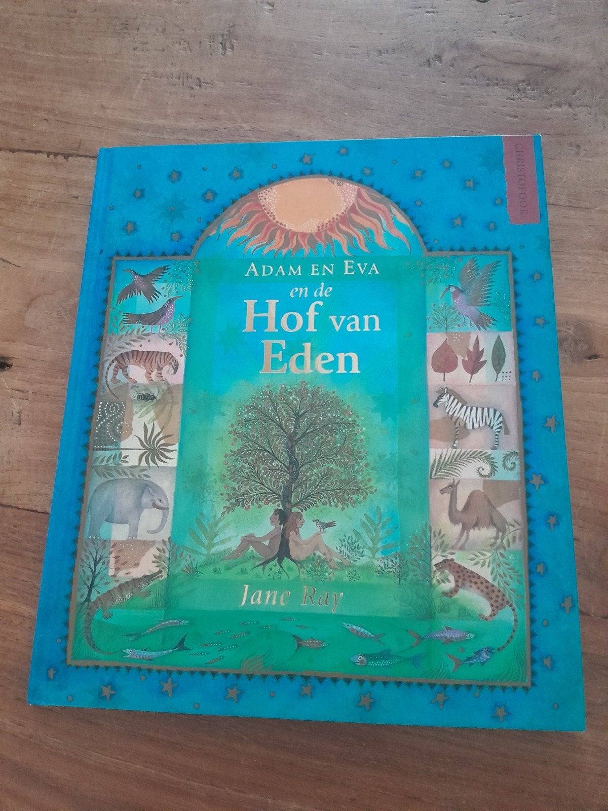 Adam en Eva en de Hof van Eden - Jane Ray, Ophalen of Verzenden, Zo goed als nieuw, Jane Ray, Fictie algemeen