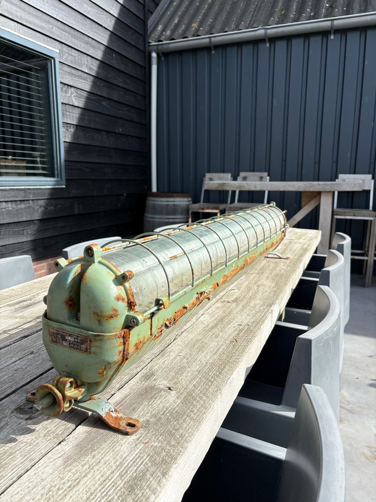 Vintage lampen, Ophalen