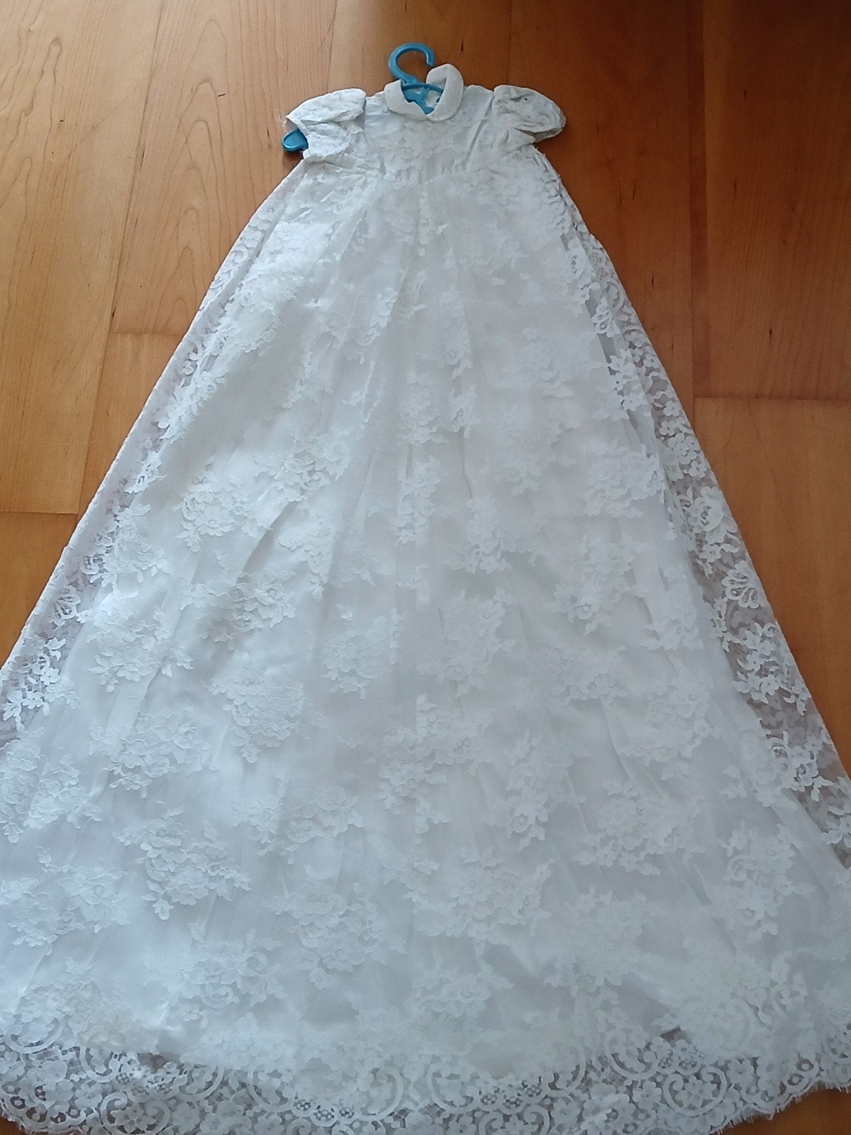 Doopjurk met kant Vintage., Antiek en Kunst, Ophalen of Verzenden