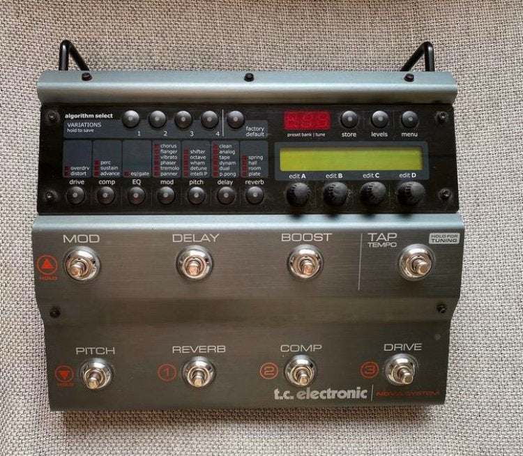 TC Electronic Nova System gitaareffect, multi effect, Muziek en Instrumenten, Effecten, Ophalen of Verzenden, Nieuw, Delay of Echo