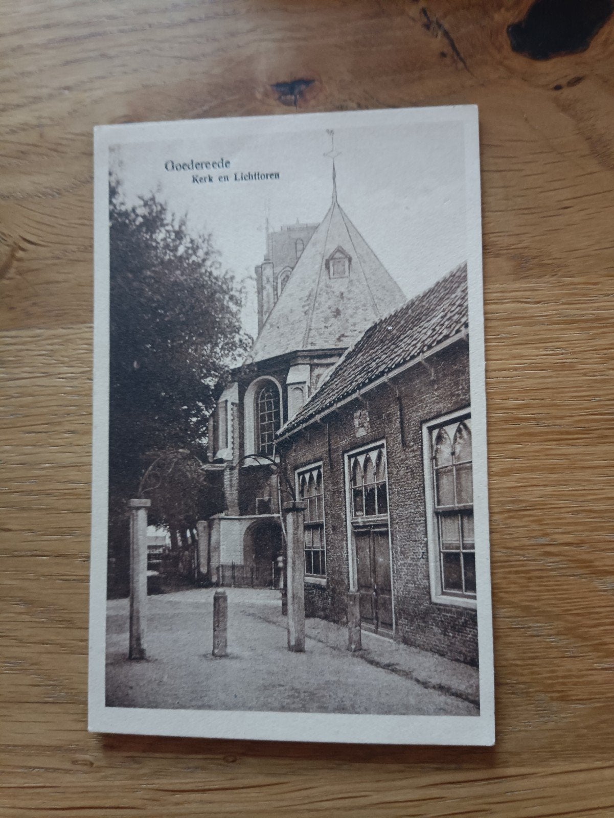 Goedereede Kerk en Lichttoren, Ophalen of Verzenden, Ongelopen, Zuid-Holland