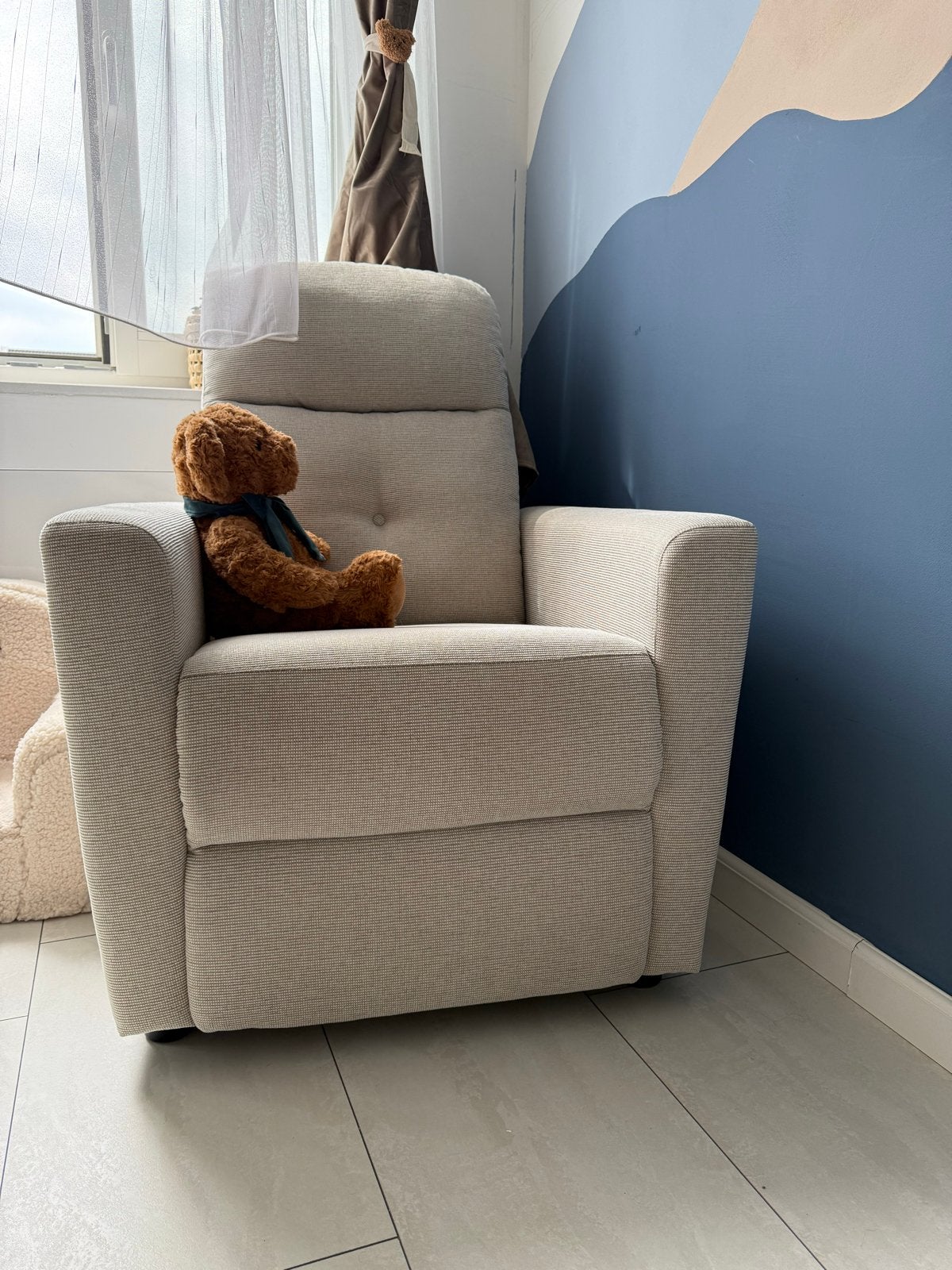 Relax fauteuil - zo goed als nieuw, Ophalen, Gebruikt, Stof, 75 tot 100 cm