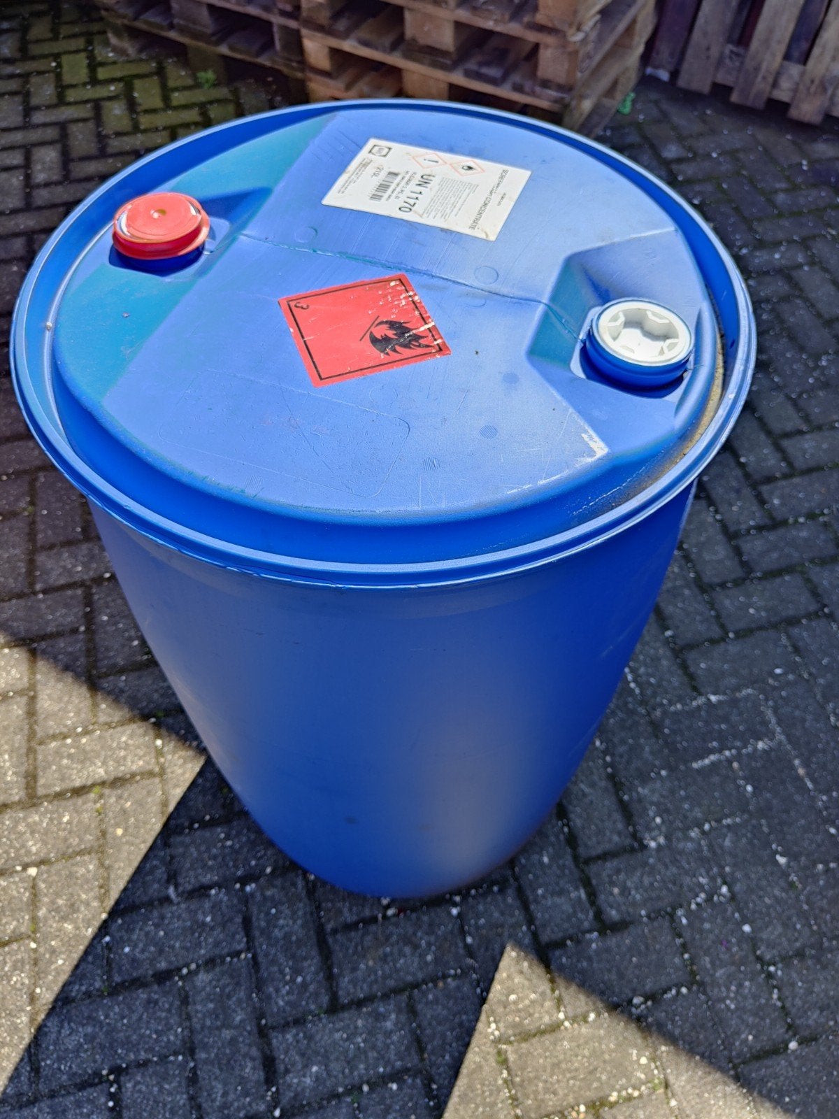 Lege vat, 150 liter of meer, Ophalen, Gebruikt, Kunststof