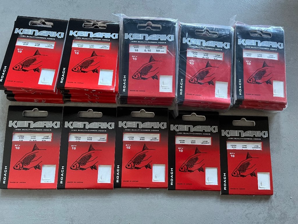 adv 904 / NIEUW 60 onderlijnboekjes KENSAKI, Ophalen of Verzenden, Gebruikt, Haak