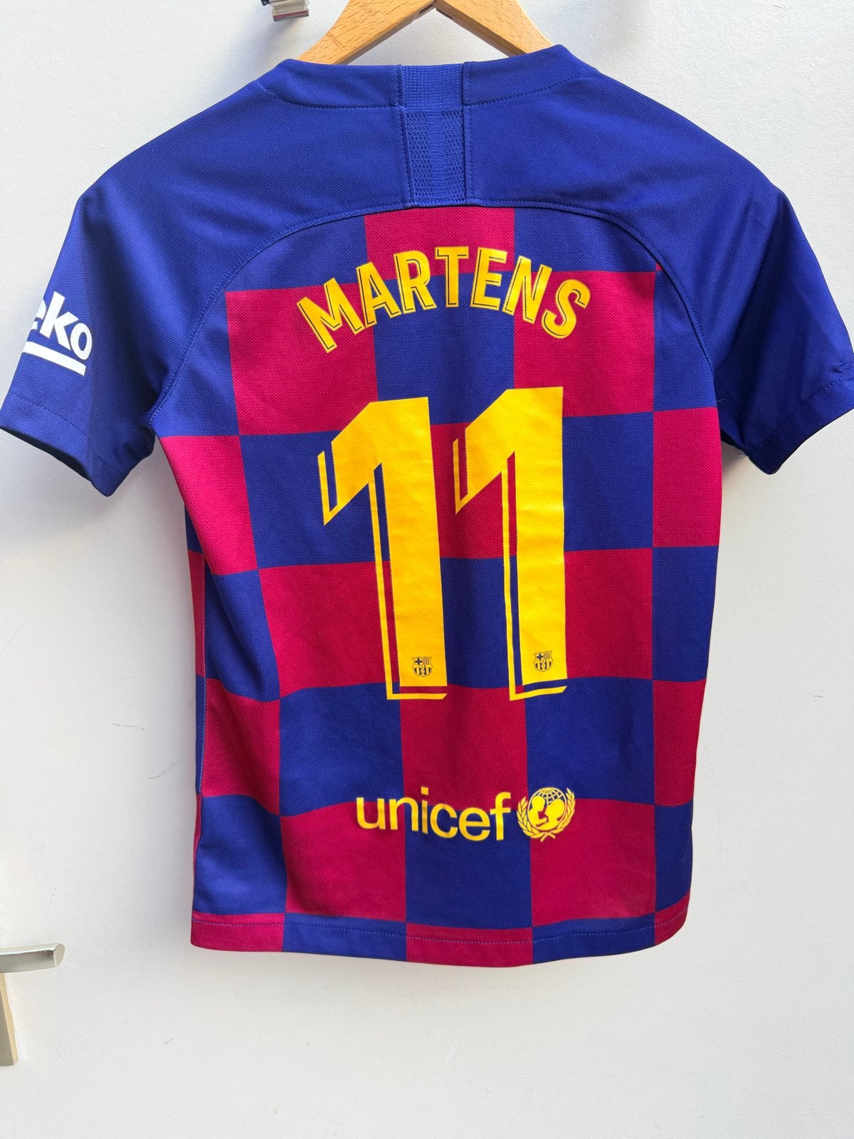 FC Barcelona Thuisshirt 2018/2019 Martens 11 - Maat M (kinde, Maat M, Ophalen of Verzenden, Zo goed als nieuw, Shirt