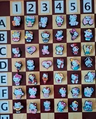 HK2 : Hello Kitty / Miffy Schoenbedels Pins voor de Crocs, Ophalen of Verzenden, Nieuw, Overige onderwerpen