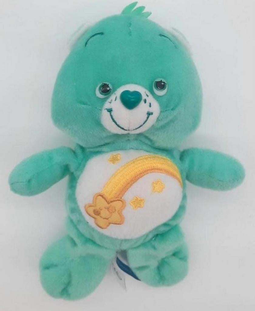 Troetelbeer / Care Bears Wish Bear uit 2014 ca. 18cm, Ophalen of Verzenden, Zo goed als nieuw, Overige typen, Klein (minder dan 20 cm)