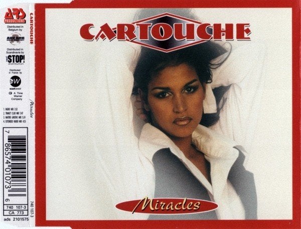 Cartouche – Miracles CD Maxisingle 1995 💿, Verzenden, Zo goed als nieuw, Dance en House
