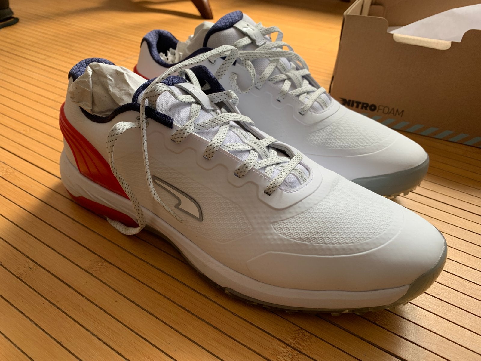 Puma heren Golfschoenen Alphacat Nitro, Sport en Fitness, Golf, Ophalen of Verzenden, Nieuw, Schoenen