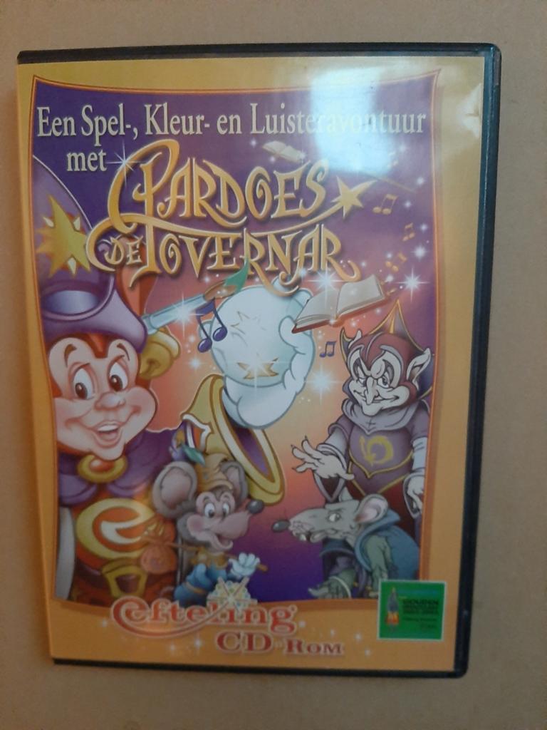 Efteling CD-Rom: Pardoes de Tovernar., Spelcomputers en Games, Games | Pc, Gebruikt, Puzzel en Educatief, 1 speler, Vanaf 3 jaar