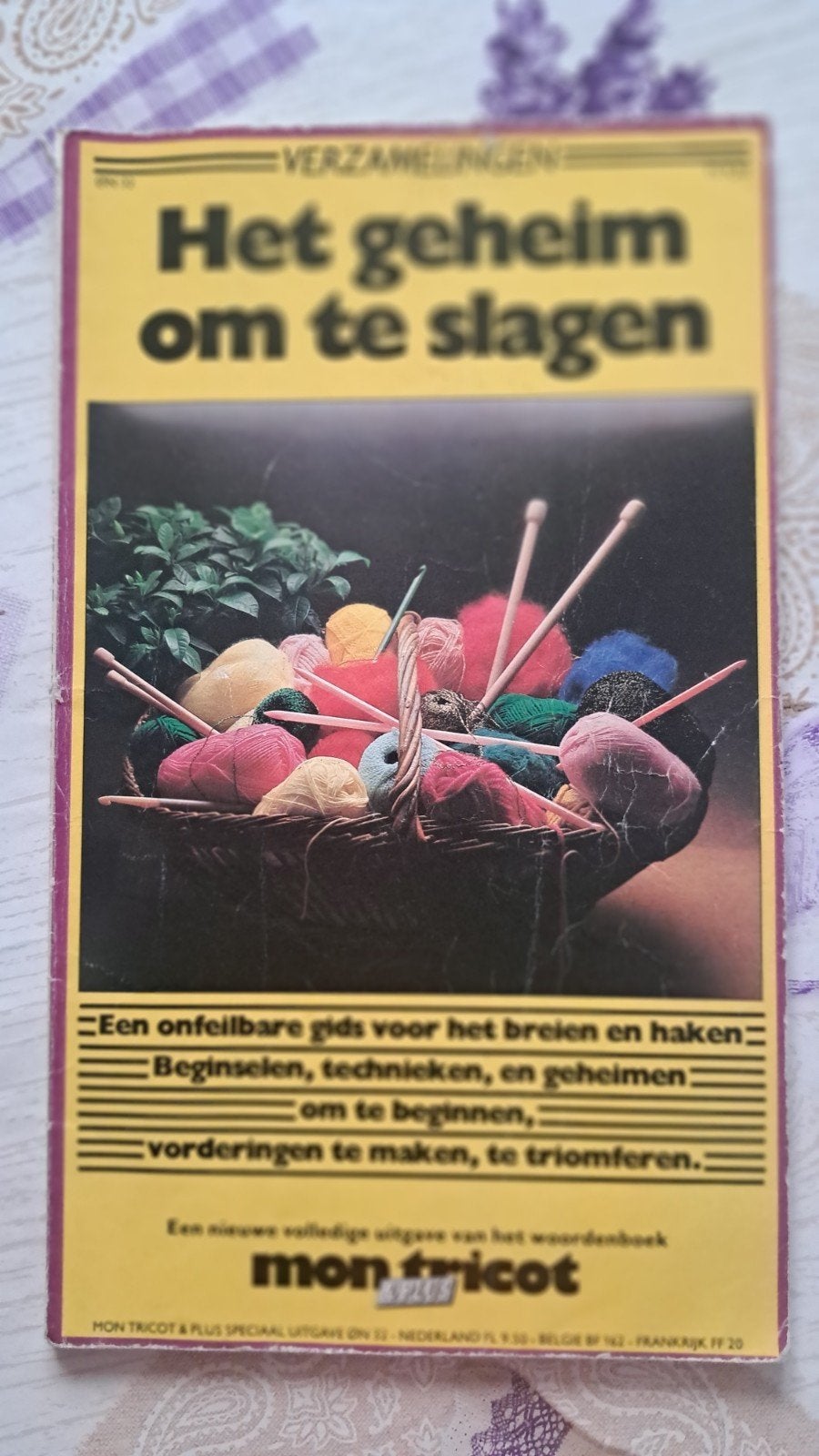 Mon Tricot- Het geheim om te slagen: Breien en haken, Boeken, Ophalen of Verzenden, Gelezen, Breien en Haken, Mon Tricot