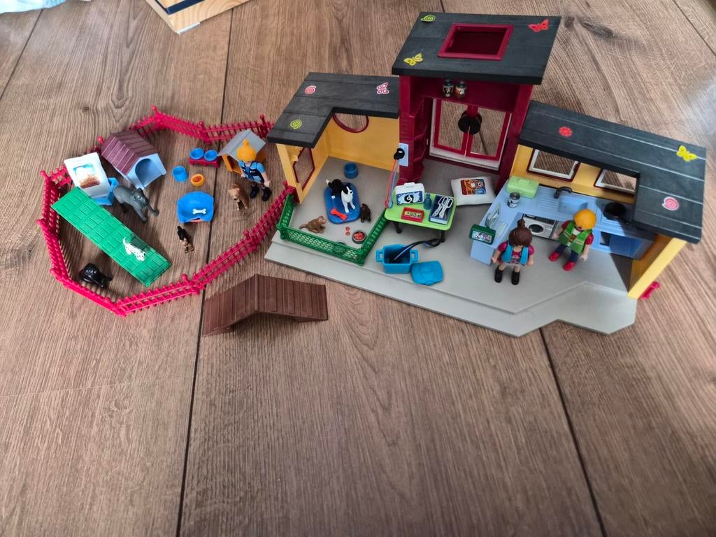 Playmobil Hondenopvang set met Extra Toebehoren, Ophalen of Verzenden, Zo goed als nieuw, Complete set