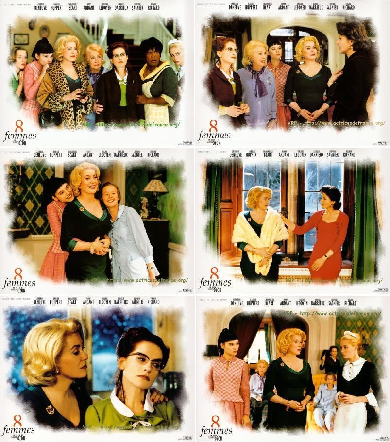 8  FEMMES      filmfotoset., Verzamelen, Verzenden, Nieuw, A4 of kleiner, Film en Tv
