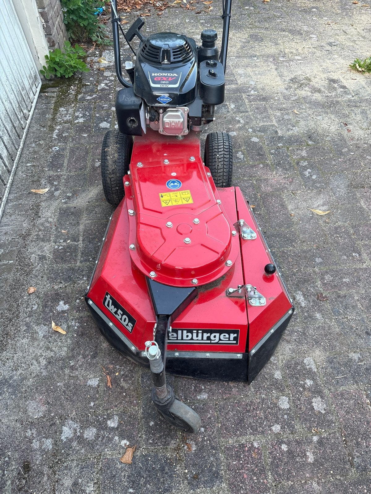 Eliet TW50s onkruidborstelmachine met Honda GXV 160 motor, Tuin en Terras, Ophalen, Zo goed als nieuw