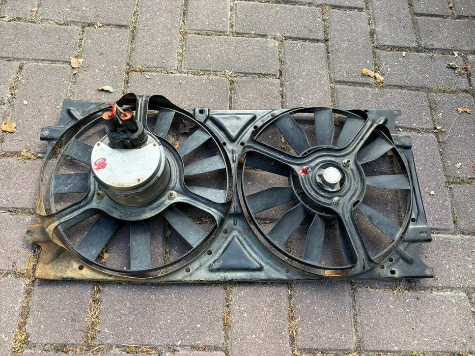 Corrado VR6 dubbele koelvin incl. Bosch ventilator, Ophalen of Verzenden, Gebruikt, Volkswagen