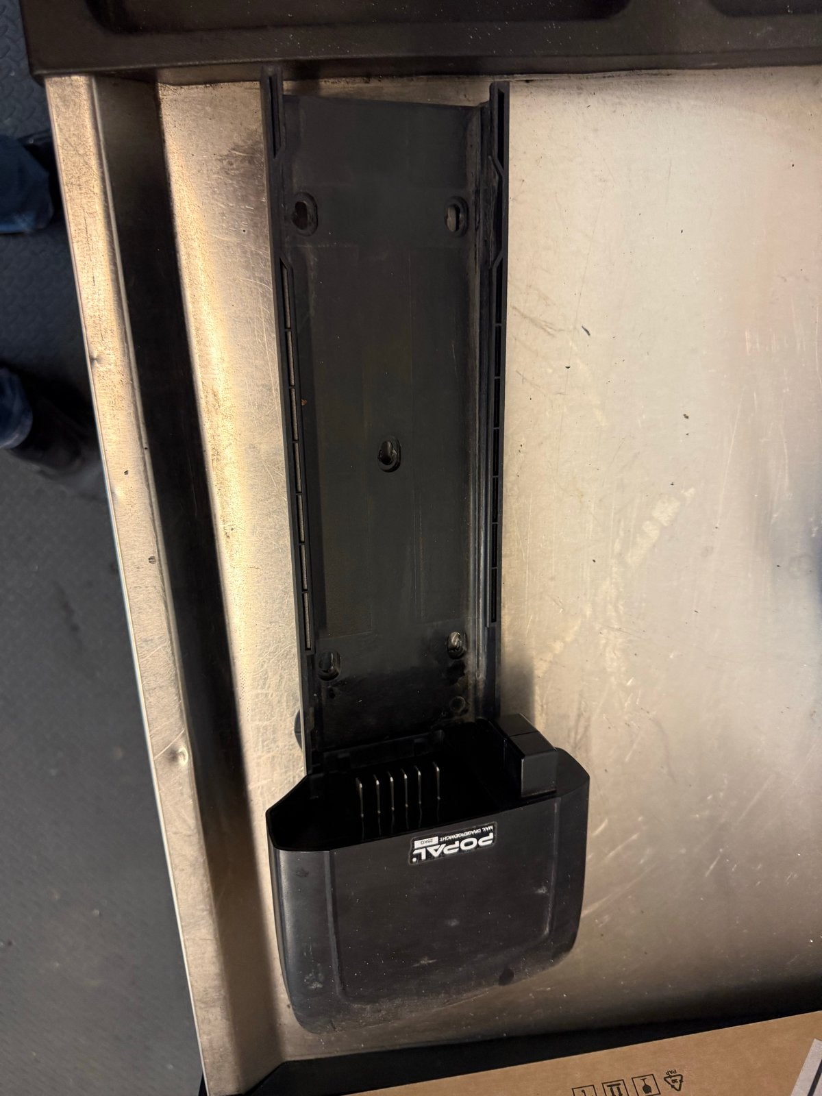 Accu slede / docking station Popal Evolution, Gebruikt