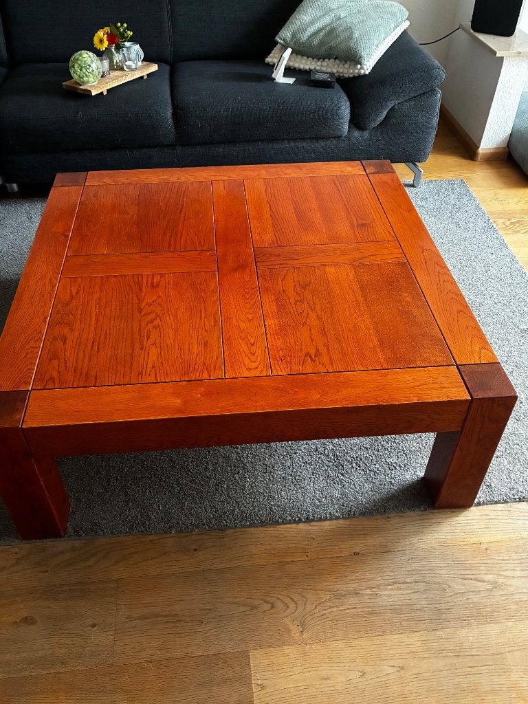 Salon tafel, Huis en Inrichting, Ophalen, Gebruikt, Kersenhout, 100 tot 150 cm