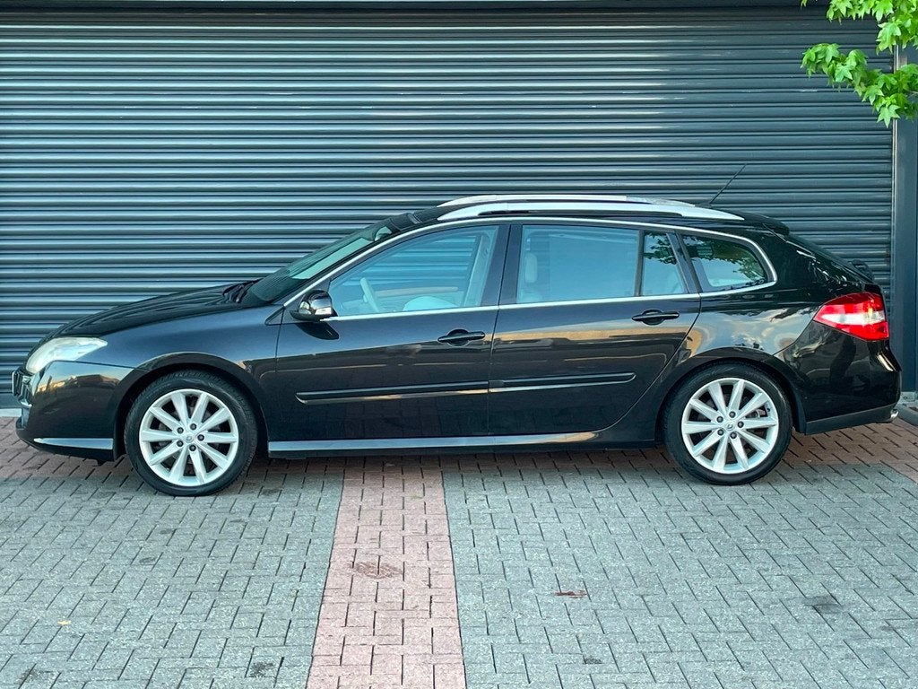 Renault Laguna Estate 2.0 16V T Initiale Automaat | Pano | C, Auto's, Gebruikt, Beige, 4 cilinders, Zwart