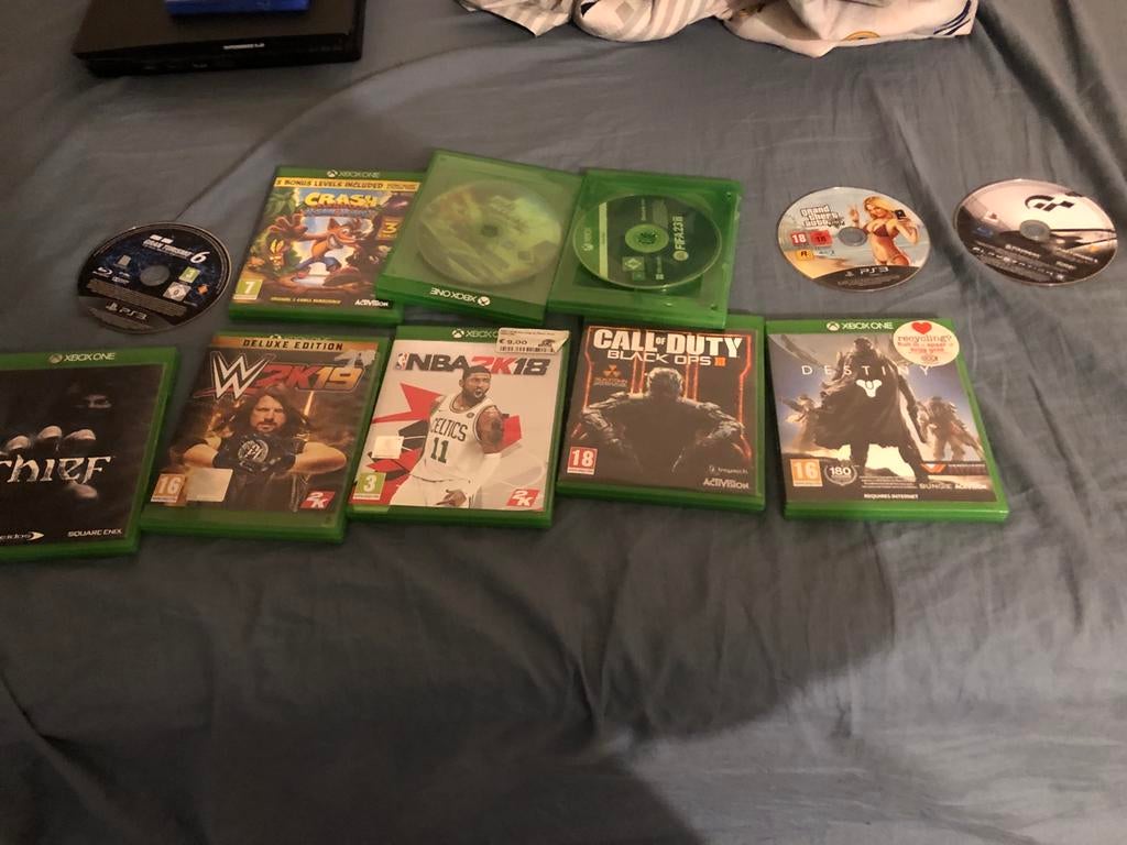 Xbox One en PS3 Games Bundel - Diverse Genres, Ophalen, Zo goed als nieuw, Sport, 3 spelers of meer