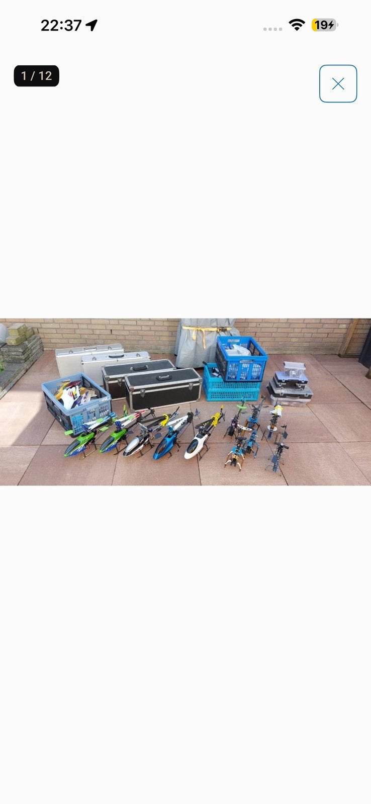 Rc helicopter, Ophalen, Zo goed als nieuw, Elektro, Helikopter