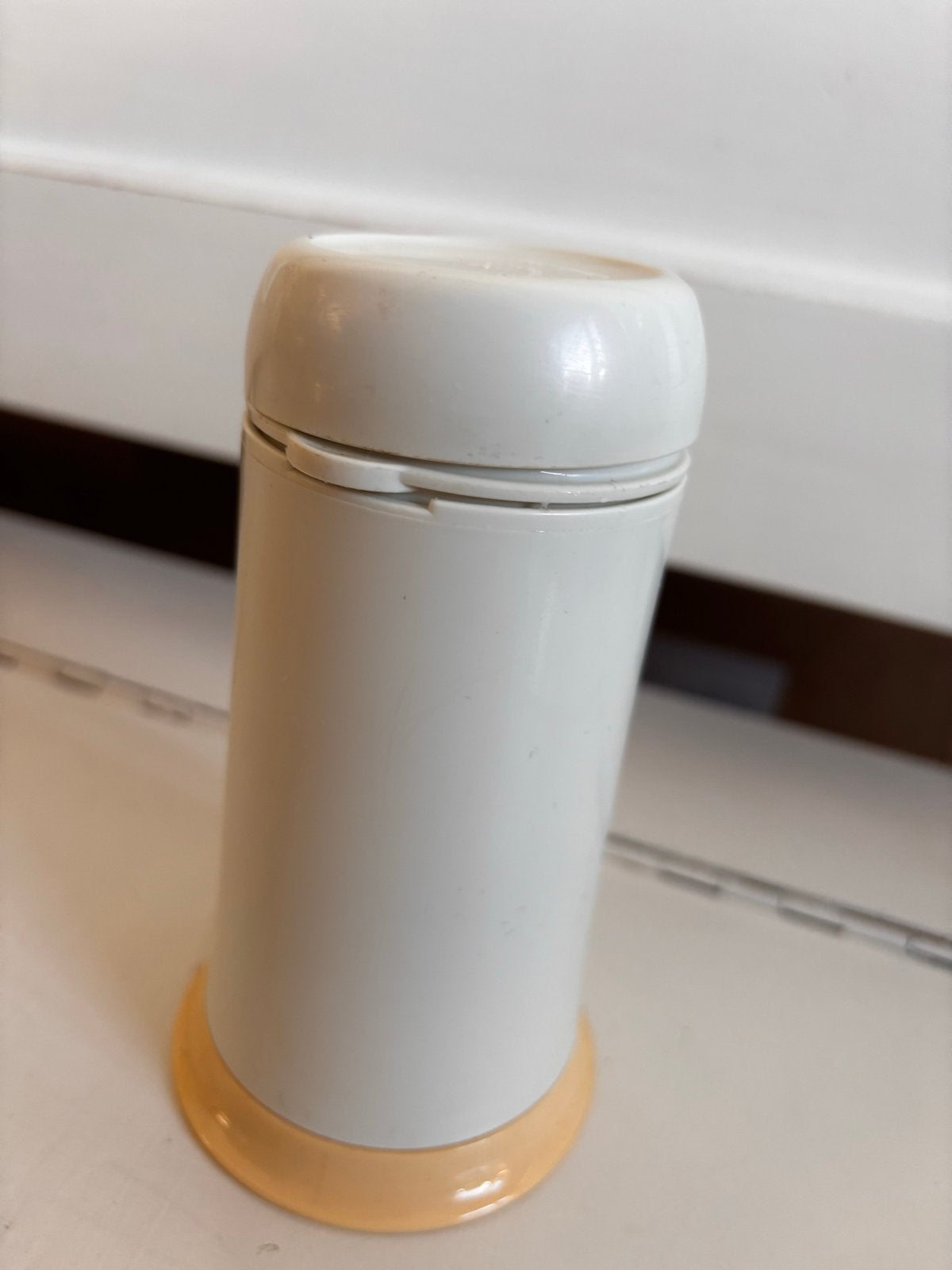 Vintage Tupperware Poedersuikerstrooier, Gebruikt, Wit, Overige typen, Ophalen of Verzenden