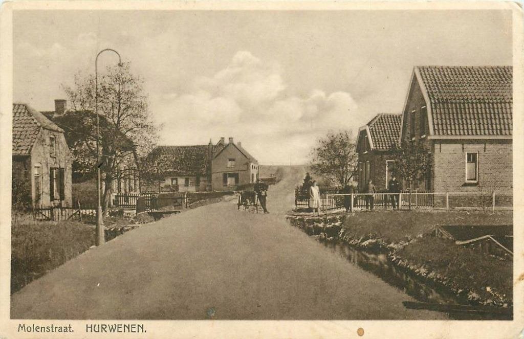 388-287-045 Hurwenen Molenstraat, Verzenden, Voor 1920, Gelderland