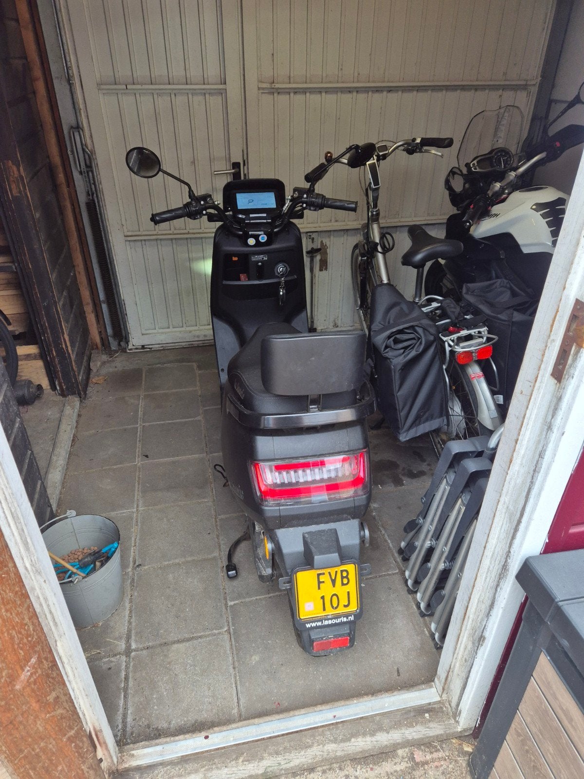 Eletrische Scooter La Souris incl 2 helmen., Fietsen en Brommers, Ophalen, Overige modellen, Maximaal 45 km/u, Elektrisch