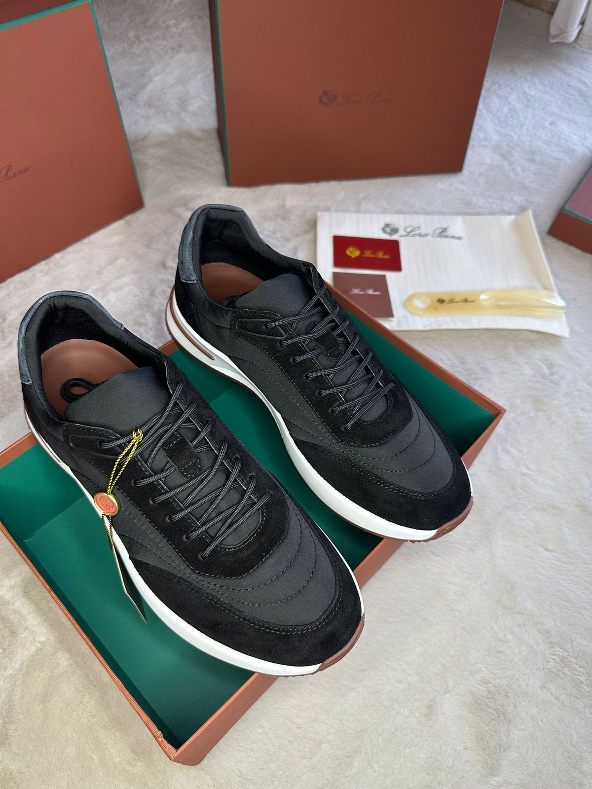Loro piana zwart weekend walk 40tm46 nieuw voorraad !, Kleding | Heren, Ophalen of Verzenden, Nieuw, Zwart, Loafers