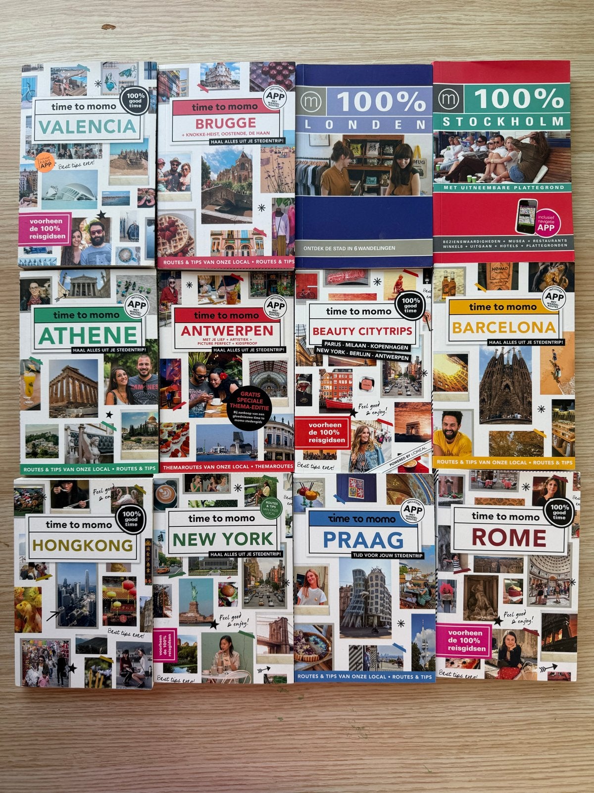 Time to Momo reisgidsen: Valencia, Brugge, Londen, Stockholm, Europa, Zo goed als nieuw, Reisgids of -boek, Ophalen