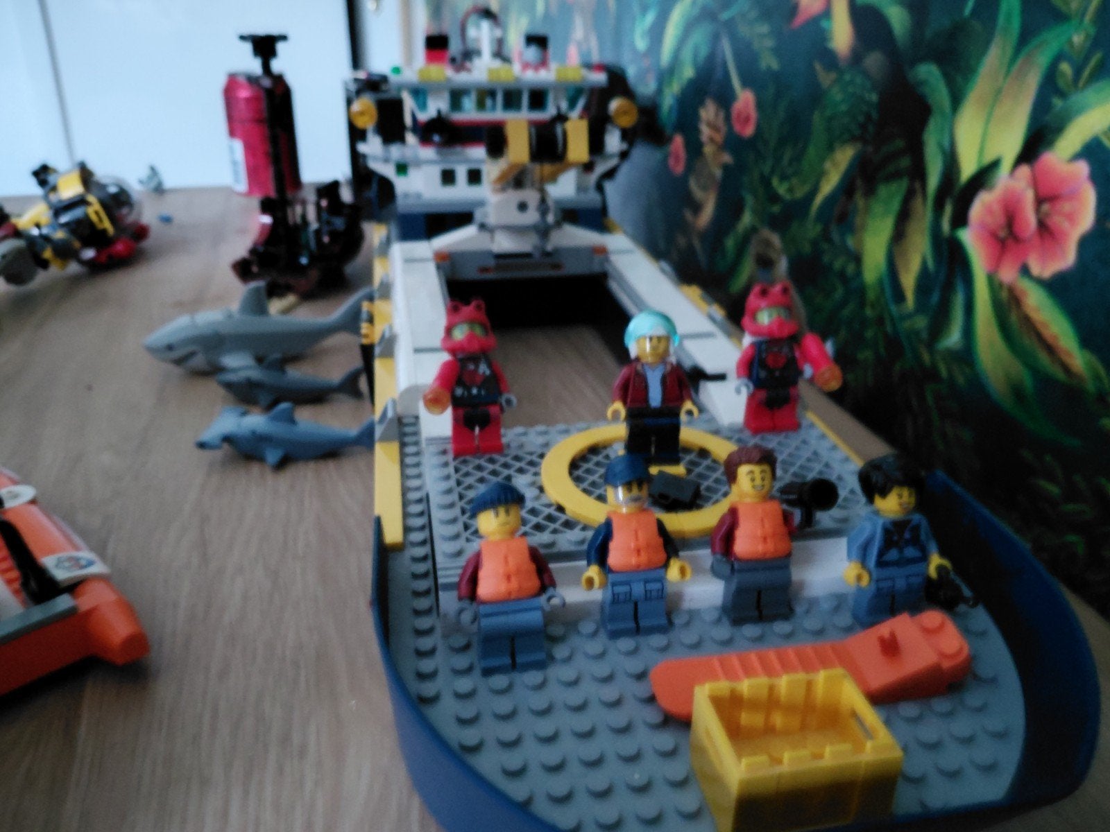Lego booten, Ophalen, Gebruikt