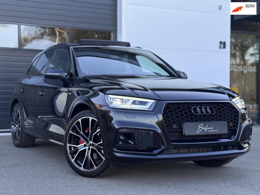 Audi Q5 2.0 TFSI Quattro S-Line Black Edition Panodak|Camera, Auto's, Audi, Automaat, 15 km/l, Gebruikt, 4 cilinders