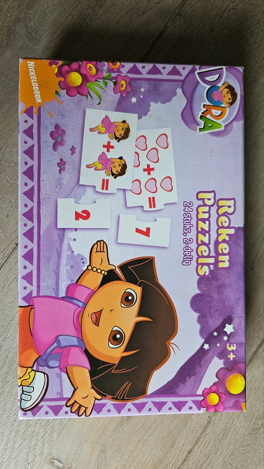 Dora Reken Puzzels - Educatief Spel voor Kinderen, Ophalen of Verzenden, Gebruikt, Puzzelen