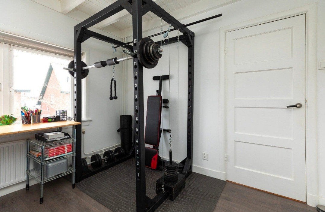 Robuuste Powercage met Kabelstation - Thuisgym, Ophalen, Gebruikt, Armen, Krachtstation