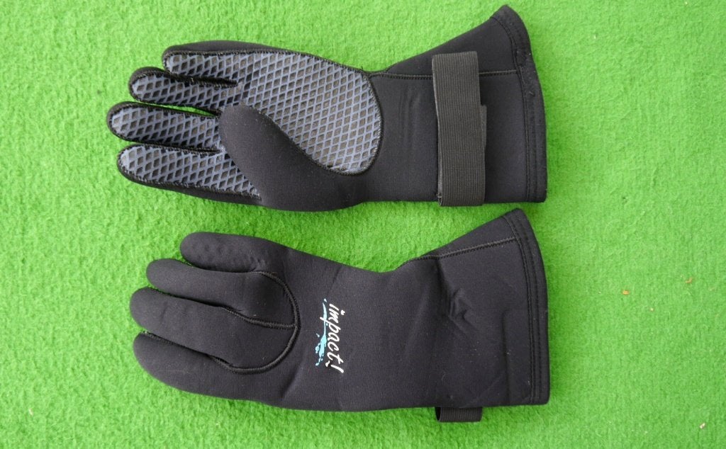 Duikhandschoenen voor koud water, maat M - Impact (ZGAN), Ophalen of Verzenden, Zo goed als nieuw, Duikpak