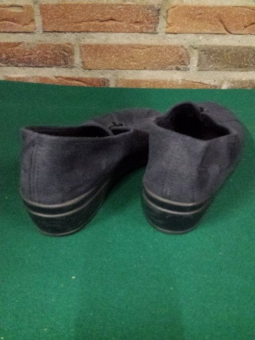 Dames schoenen, instappers, blauw, suède, merk Rohde, maat 7, Ophalen of Verzenden, 'T Olde Gre-j, Info@toldegrej.nl, Endepoelstraat 20f Didam