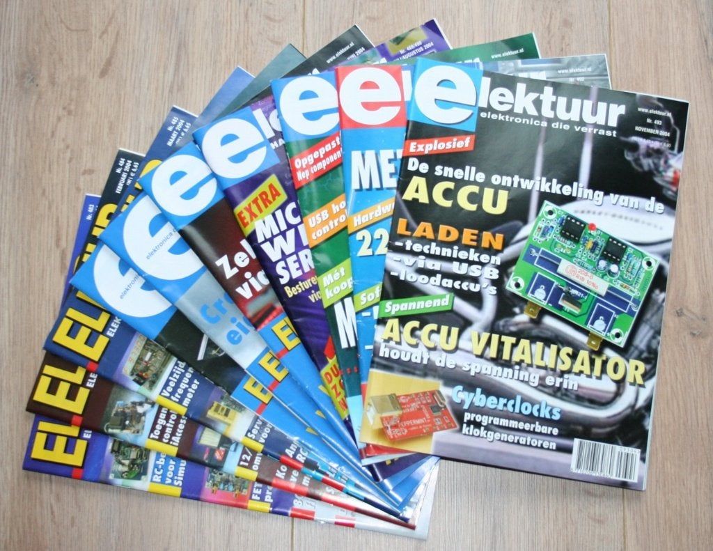 Elektuur 2004 (10 stuks), Boeken, Tijdschriften en Kranten, Ophalen of Verzenden, Gelezen, Overige typen