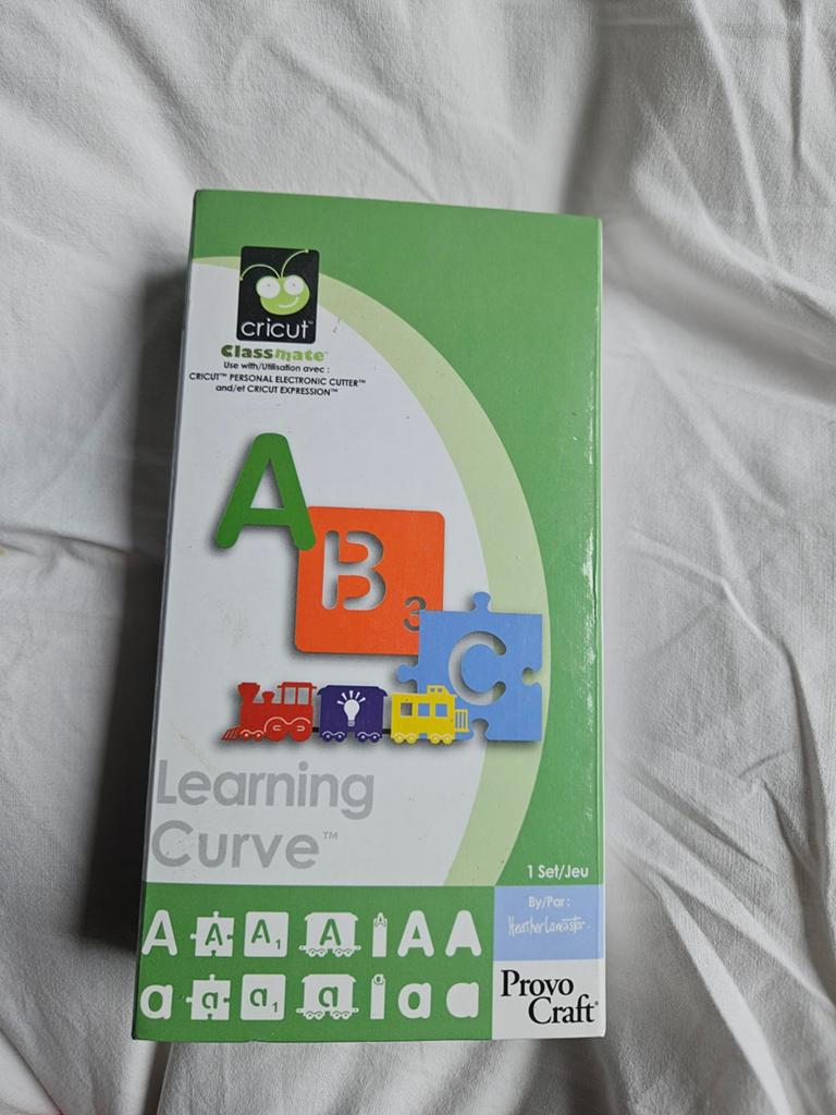 Cricut Learning Curve Cartridge - Educatief Knutselset, Hobby en Vrije tijd, Knutselen, Ophalen, Zo goed als nieuw, Gereedschap of Toebehoren