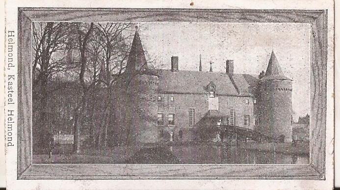 Verzamelplaatje Helmond Kasteel vh J.P Coelingh Deventer, Verzamelen, Merken en Reclamevoorwerpen, Gebruikt, Overige typen, Ophalen of Verzenden