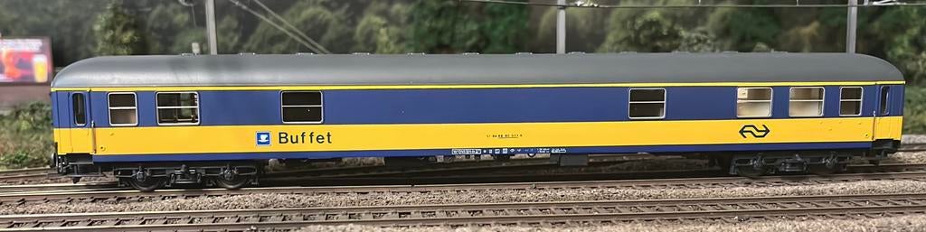 NS Buffetrijtuig op Roco basis, tijdperk IVb/V., Gelijkstroom, Wagon, Ophalen of Verzenden, Roco