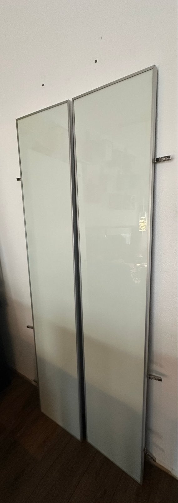 Glazen deuren IKEA Billy kast 201 cm (met optie verduisterin, Ophalen, Gebruikt, 200 cm of meer, Minder dan 25 cm