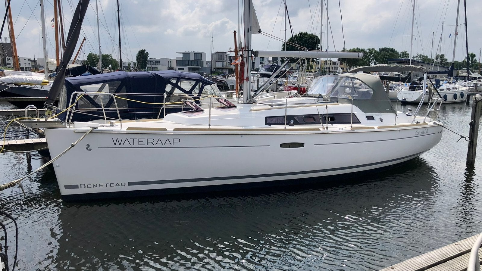 Beneteau Oceanis 34 korte kiel, Ophalen, Gebruikt, 1.90 meter, Tourjacht of cruiser