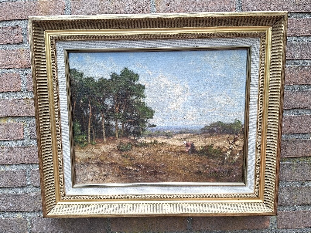 JAN HOLTROP , 1917-1995 Het mosselsezand, Ophalen of Verzenden